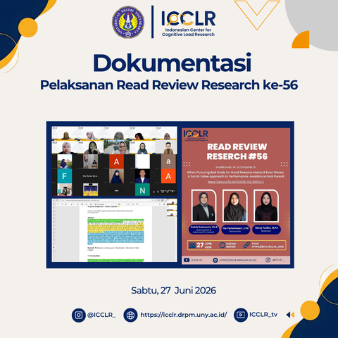 ICCLR Gelar 3R #56: Membedah Paradoks Motivasi "Performance-Avoidance Goal" dalam Pembelajaran